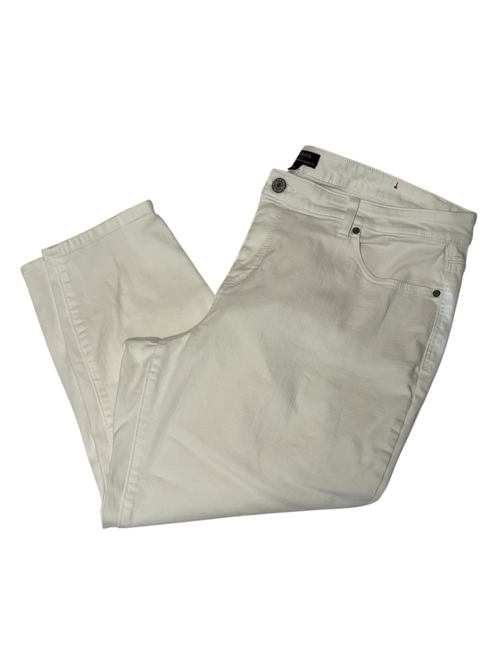 TALBOTS White Jegging Crop Jeans Size 18W